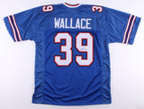 Levi Wallace Signed Buffalo Bills Blue Jersey (JSA COA) Former U of Alabama D.B