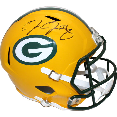 Josh Jacobs Autographed Green Bay Packers F/S Helmet Beckett 44556