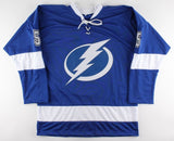 Jason Garrison Signed Lightning Jersey (Beckett COA) Tampa Bay Defenseman