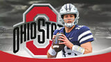 Will Howard Signed Ohio State Buckeyes Jersey (Beckett) 2024 Starting QB