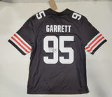 MYLES GARRETT SIGNED CLEVELAND BROWNS NIKE XL SCREENPRINT JERSEY BECKETT QR