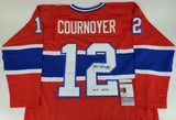 Yvan Cournoyer Signed Montreal Canadiens Jersey (JSA COA) 73 Conn Smythe Trophy