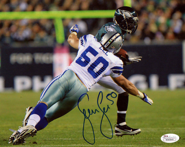 Sean Lee Autographed/Signed Dallas Cowboys 8x10 Photo JSA 48322