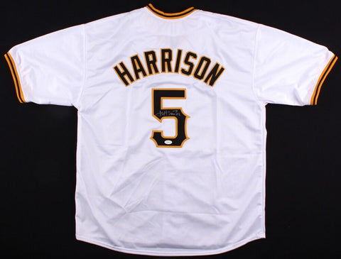 Josh Harrison Signed Pittsburgh Pirates Jersey (TSE COA) 2xAll-Star (2014, 2017)