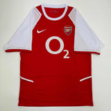 Autographed/Signed Thierry Henry Arsenal Red Soccer Jersey Beckett BAS COA