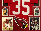 FRAMED ARIZONA CARDINALS AENEAS WILLIAMS AUTOGRAPHED SIGNED JERSEY JSA COA