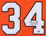 Thurman Thomas Signed Oklahoma State Cowboys Jersey Inscribed "2X All-American"