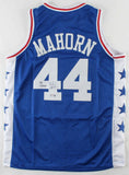 Rick Mahorn Signed Philadelphia 76ers Jersey Inscribed "89 Champs" (PSA COA)