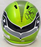 STEVE LARGENT & JIM ZORN AUTOGRAPHED SEAHAWKS FLASH FULL SIZE HELMET MCS 210449