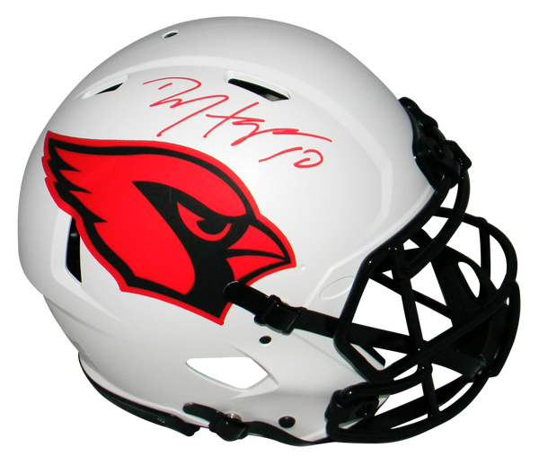 DEANDRE HOPKINS SIGNED ARIZONA CARDINALS LUNAR AUTHENTIC SPEED HELMET BECKETT