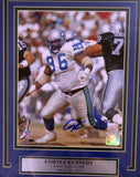 CORTEZ KENNEDY AUTOGRAPHED SIGNED FRAMED 8X10 PHOTO SEAHAWKS MCS HOLO 123669