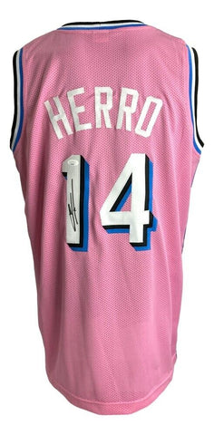 Tyler Herro Heat Signed Pink Miami Vice Specialty Style Jersey (JSA COA)Kentucky