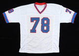 Bruce Smith Signed Buffalo Bills Jersey (Beckett) NFL All Time Sack Leader w/200