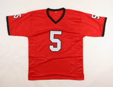 Garrison Hearst Signed Georgia Bulldogs Jersey (JSA COA) 49ers 2xPro Bowl R.B.