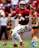 JAMEIS WINSTON AUTOGRAPHED 8X10 PHOTO FLORIDA STATE SEMINOLES BECKETT BAS 177620