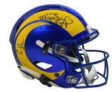 MATTHEW STAFFORD / COOPER KUPP Autographed Rams Speed Flex Helmet FANATICS