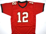 Trent Dilfer Autographed Red Pro Style Jersey - Beckett W Hologram *Black