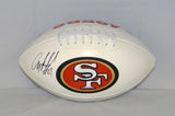 Anquan Boldin Autographed San Francisco 49ers Logo Football- JSA W Auth