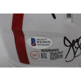 John Elway John Lynch James Lofton Autographed Stanford Mini Helmet BAS 47560