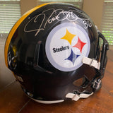 Jerome Bettis Autographed Signed Pittsburgh Steelers FS Replica Helmet Beckett