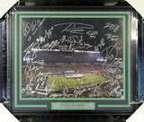 SUPER BOWL CHAMP SEAHAWKS AUTOGRAPHED FRAMED 16X20 PHOTO 26 SIGS MCS 90706