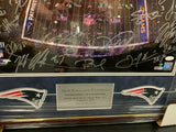 New England Patriots Team Signed Auto Photo Custom Framed To 20x24 JSA TriStar