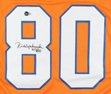 Rick Upchurch Signed Denver Bronco Jersey (Beckett) Denver All Pro Wide Receiver