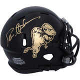 Deion Sanders Autographed Colorado Buffaloes Chrome Mini Speed Helmet Fanatics