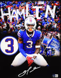 Damar Hamlin Autographed Buffalo Bills 11x14 Collage Photo-Beckett W Hologram