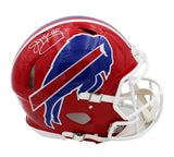 Jim Kelly Signed Buffalo Bills Speed Authentic Throwback 87-01 NFL Helmet