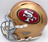 Fred Warner Autographed Gold Full Size Authentic Helmet 49ers Beckett 1W133000