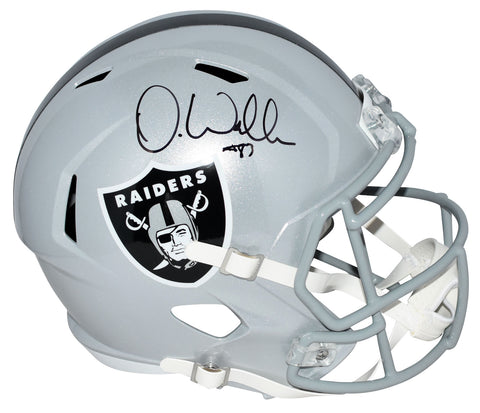 DARREN WALLER AUTOGRAPHED LAS VEGAS RAIDERS FULL SIZE SPEED HELMET BECKETT