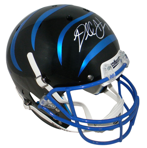 DARRELL HENDERSON JR SIGNED MEMPHIS TIGERS FULL SIZE BLACK HELMET BECKETT