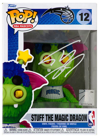 Shaquille O'Neal Signed Magic Stuff - Magic Dragon Funko Pop #12 -(SCHWARTZ COA)