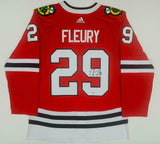 MARC-ANDRE FLEURY Autographed Chicago Blackhawks Authentic Jersey FANATICS