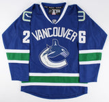 Emerson Etem Signed Vancouver Canucks Jersey (Beckett COA) All Star Right Wing