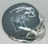 ANTHONY MILLER SIGNED AUTOGRAPHED MEMPHIS TIGERS MATTE GRAY MINI HELMET JSA