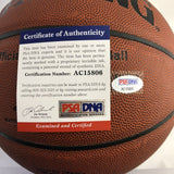 Mike Dunleavy Jr and Sr signed Basketball PSA/DNA autographed Father Son ball