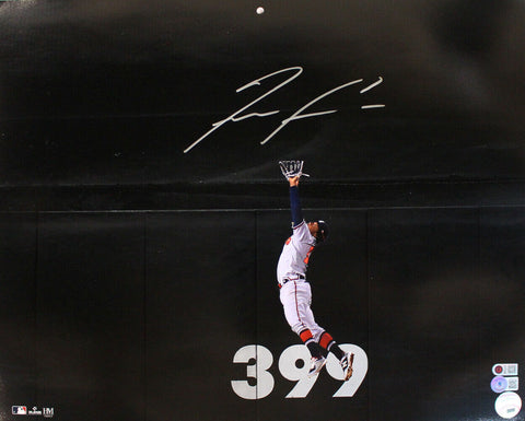 Ronald Acuna Autographed/Signed Atlanta Braves 16x20 Photo Beckett BAS 34438