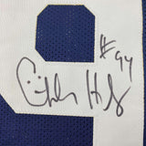 Framed Autographed/Signed Charles Haley 33x42 Dallas TG Day Jersey JSA COA