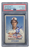 Jim Palmer Signed Baltimore Orioles 1977 Hostess #1 Trading Card PSA/DNA