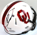 CeeDee Lamb Autographed OU Sooners BTW Speed Mini Helmet - Fanatics Auth *black