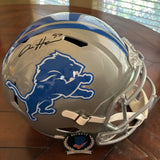 Aidan Hutchinson Signed Autographed Detroit Lions FS Replica Helmet Beckett