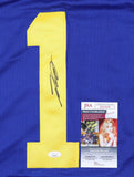 DeSean Jackson Signed Los Angeles Rams Blue Home Jersey (JSA COA) Wide Receiver