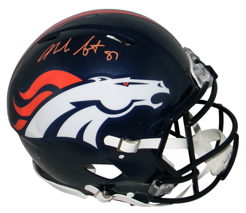 NOAH FANT AUTOGRAPHED DENVER BRONCOS FULL SIZE SPEED AUTHENTIC HELMET BECKETT