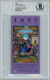 Terrell Davis Autographed Super Bowl XXXII Ticket Stub MVP BAS 10 Slab 32825