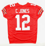 Cardale Jones Signed Ohio State Buckeyes OSU Pro Cut Jersey (JSA COA)