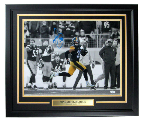 Minkah Fitzpatrick Pittsburgh Steelers Signed/Auto 16x20 Photo Framed JSA 164995