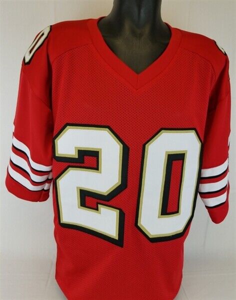 Garrison Hearst Autographed/Signed Jersey JSA good COA San Francisco 49ers