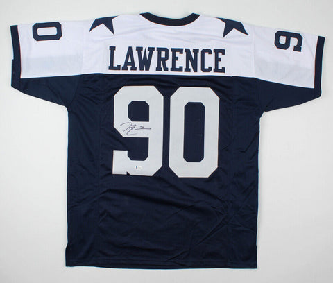 Demarcus Lawrence Signed Dallas Cowboys Jersey (Beckett COA) All Pro Def. End